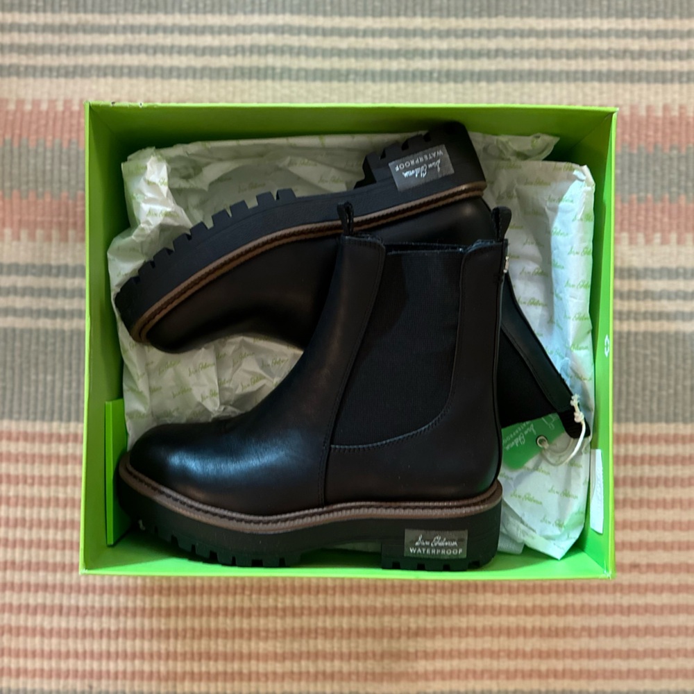 SAM EDELMAN Laguna Lug-Sole Chelsea Boots